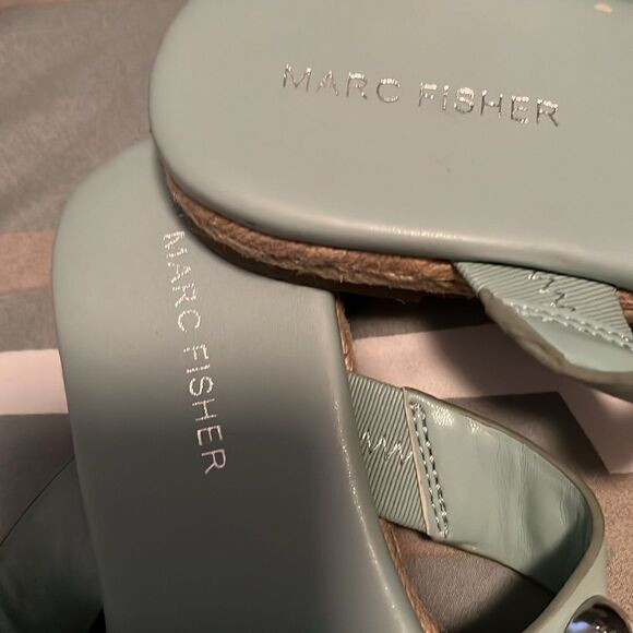 MARC FISHER WOMEN’S SIZE 6 1/2 SANDALS - Picture 4 of 7